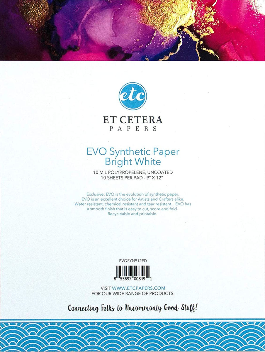 EVO Synthetic Paper & Piñata Alcohol Ink Bundle – EVO Synthetic Papers