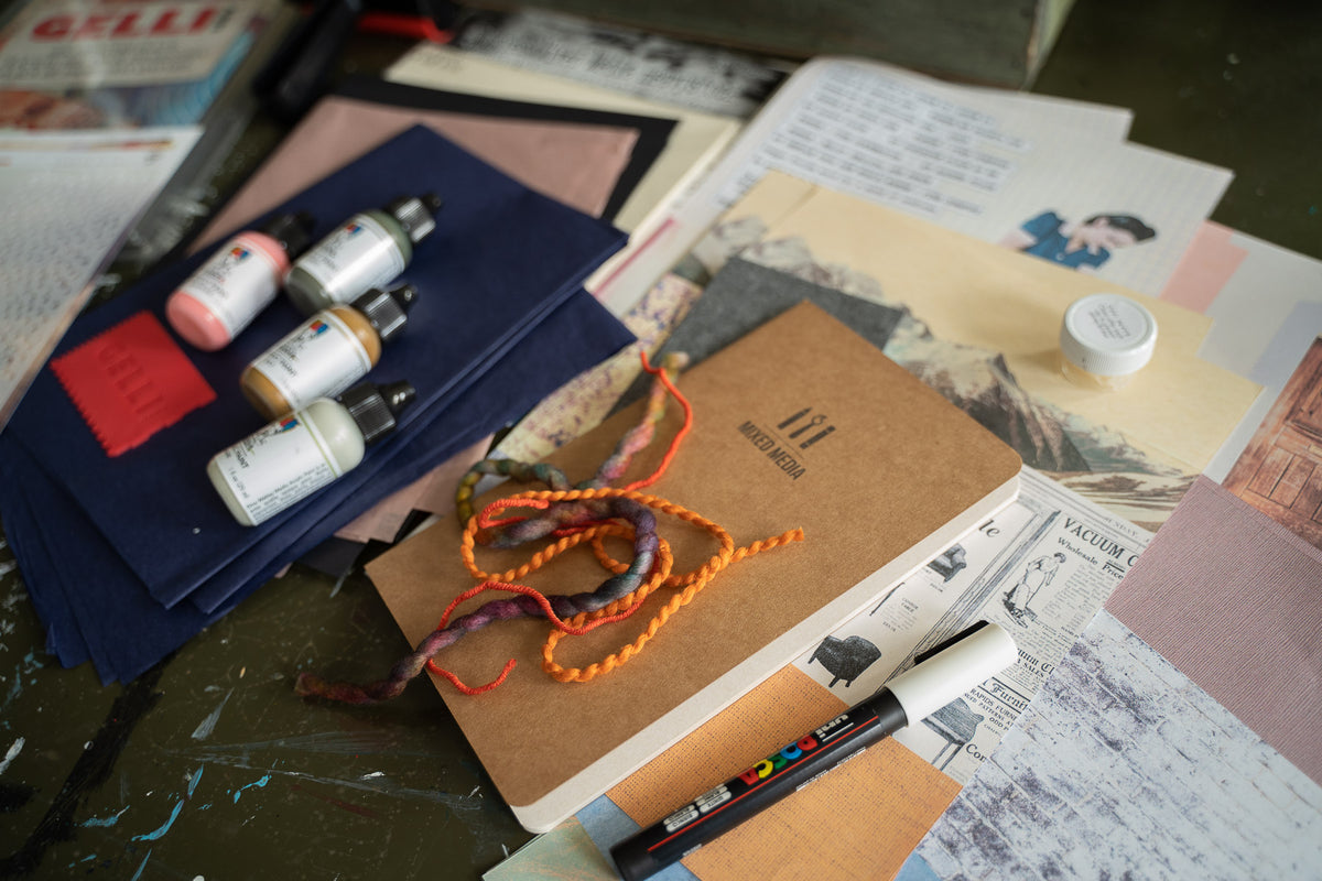 Impressions of Home Art Journaling Course