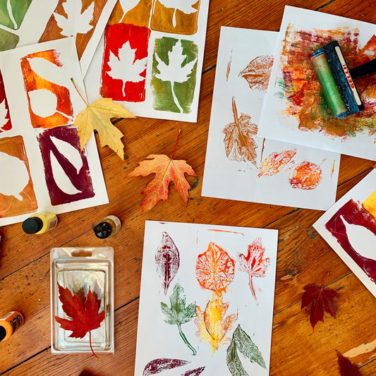 Fall Leaf Art Project