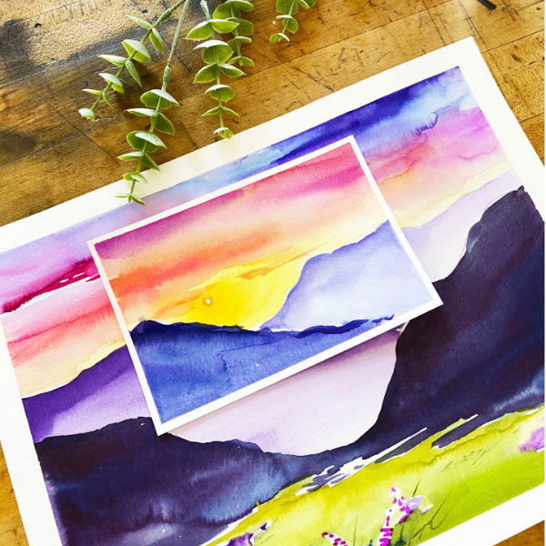 Getting High and Doing a Watercolor Painting — CHRONIC CRAFTER