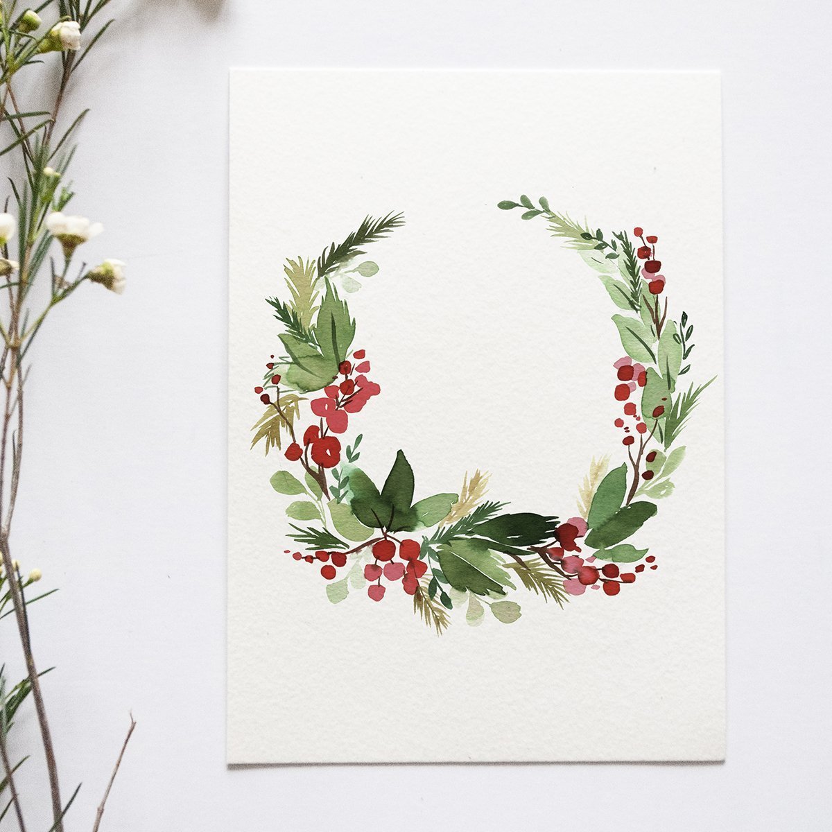 Holiday Watercolor Painting Projects – Let's Make Art