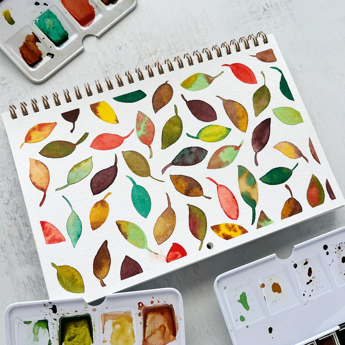 Let's Make Art Watercolor Calendar